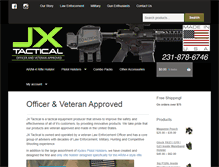 Tablet Screenshot of jxtactical.com